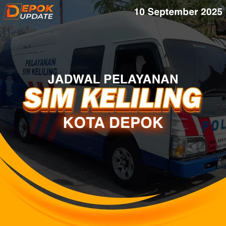 sim keliling kota depok
